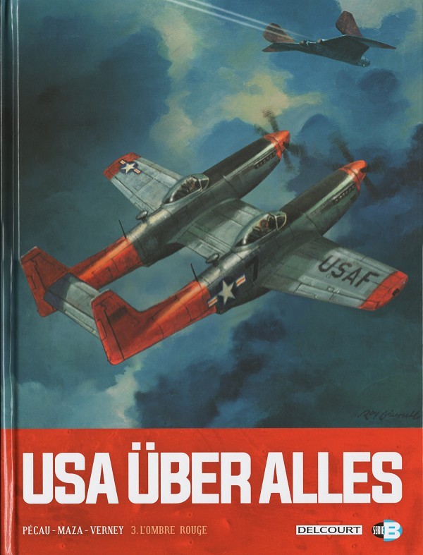 Couverture de l'album USA über alles Tome 3 L'ombre rouge