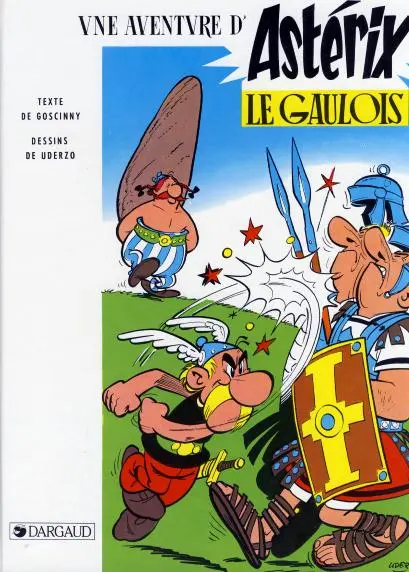 Couverture de l'album Astérix Tome 1 Astérix le gaulois