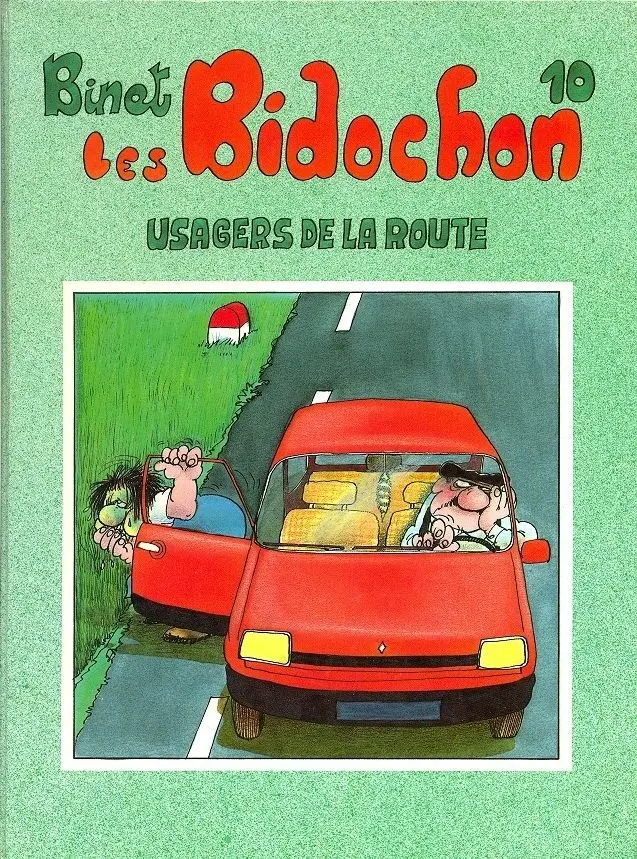 Couverture de l'album Les Bidochon Tome 10 Les Bidochon usagers de la route