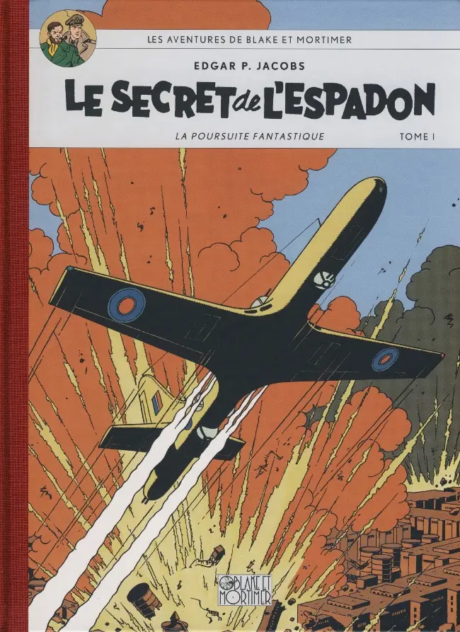 Couverture de l'album Blake et Mortimer Tome 1 Le Secret de l'Espadon