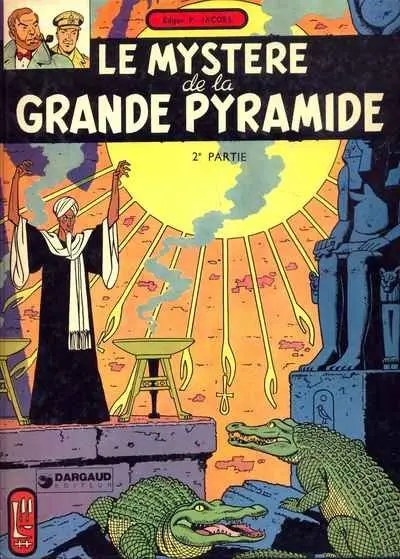 Couverture de l'album Blake et Mortimer Tome 4 Le mystère de la grande pyramide - 2e partie