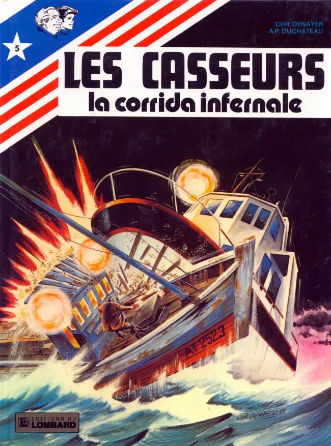 Couverture de l'album Les Casseurs Tome 5 La corrida infernale
