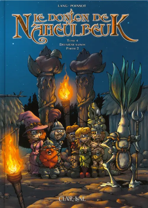 Couverture de l'album Le Donjon de Naheulbeuk Tome 4 Deuxième saison, partie 2