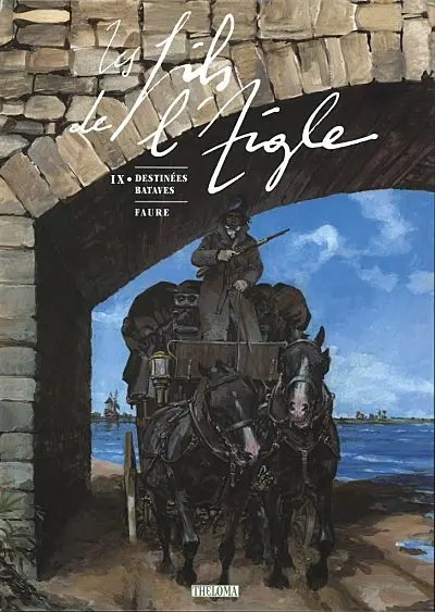 Couverture de l'album Les Fils de l'aigle Tome 9 Destinées bataves