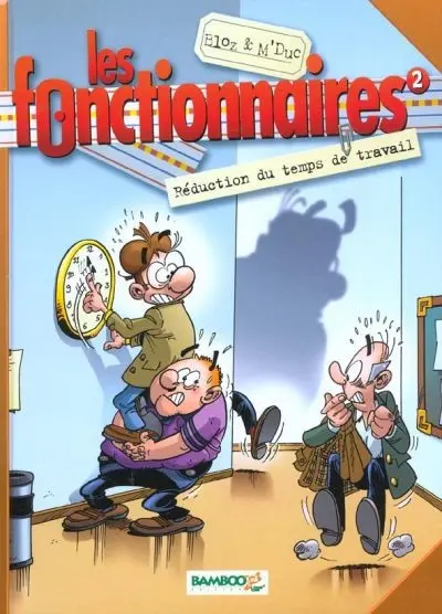 Couverture de l'album Les Fonctionnaires Tome 2 Réduction du temps de travail