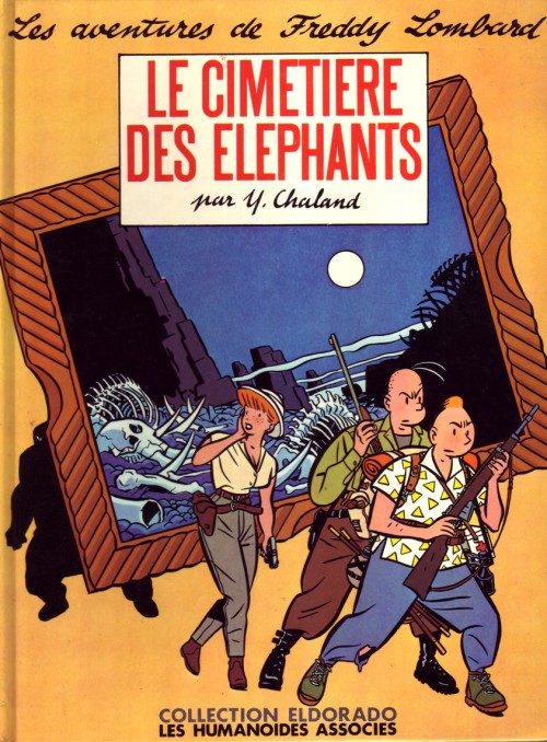 Couverture de l'album Freddy Lombard Tome 2 Le cimetière des éléphants