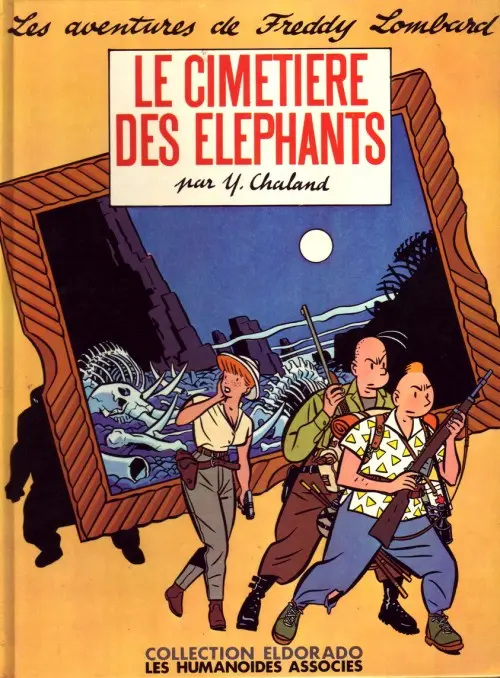 Couverture de l'album Freddy Lombard Tome 2 Le cimetière des éléphants