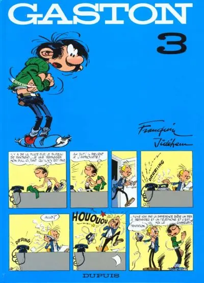 Couverture de l'album Gaston Tome 3 Édition spéciale 40e anniversaire