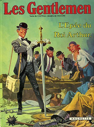 Couverture de l'album Les Gentlemen Tome 4 L'épée du roi Arthur