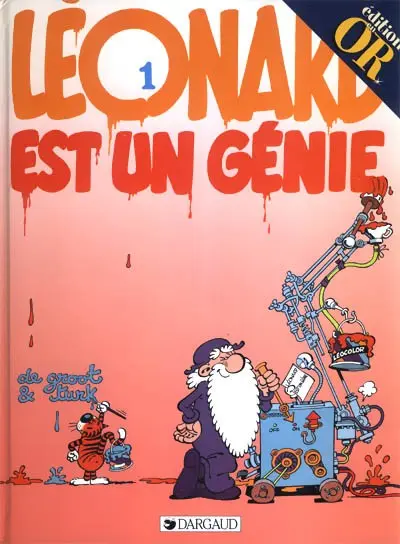 Couverture de l'album Léonard Tome 1 Léonard est un génie