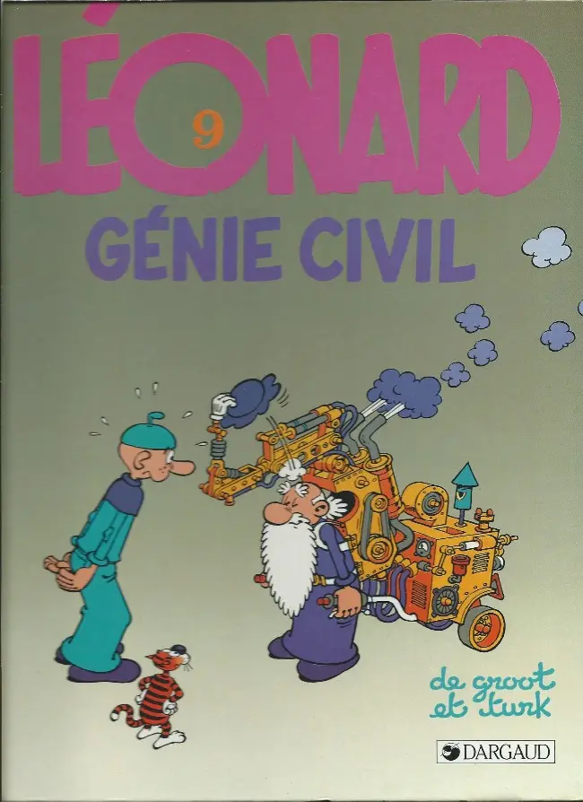Couverture de l'album Léonard Tome 9 Génie civil