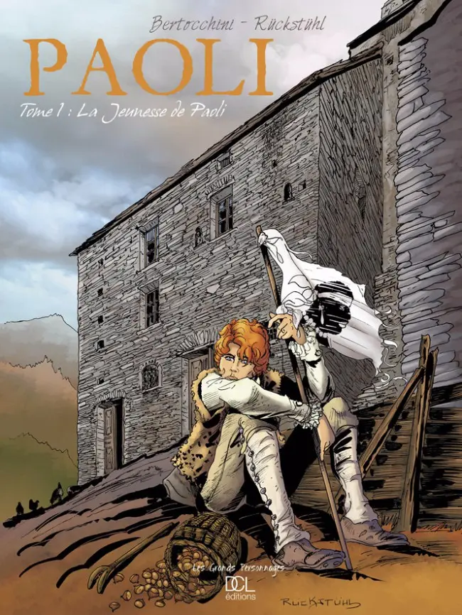 Couverture de l'album Paoli Tome 1 La jeunesse de Paoli