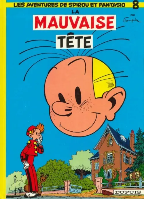 Couverture de l'album Spirou et Fantasio Tome 8 La mauvaise tête