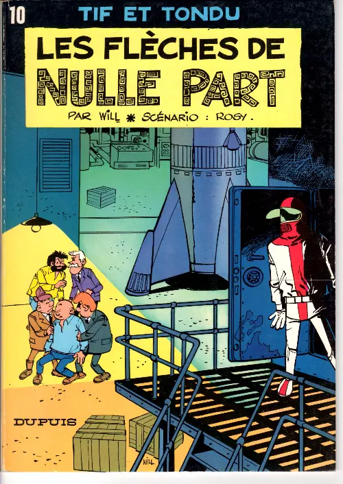 Couverture de l'album Tif et Tondu Tome 10 Les flèches de nulle part