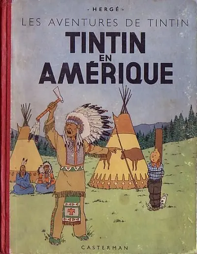 Couverture de l'album Tintin Tome 3 Tintin en Amérique