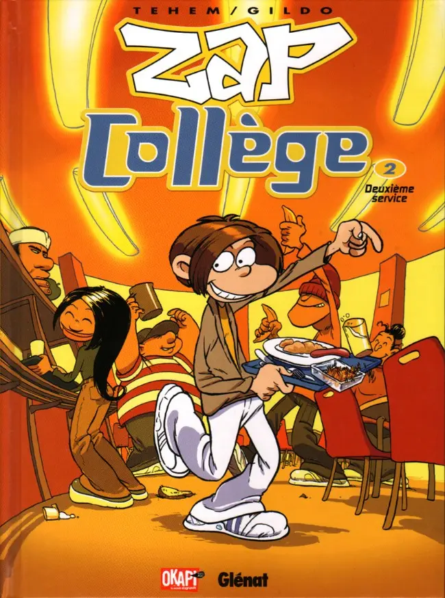 Couverture de l'album Zap collège Tome 2 Deuxième service