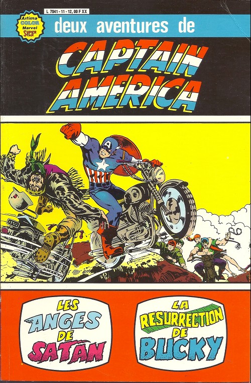 Couverture de l'album Captain America n°3 et n°4