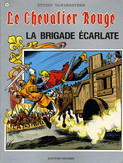 Couverture de l'album Le Chevalier Rouge Tome 16 La brigade écarlate