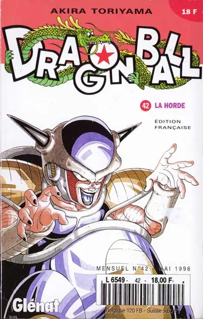 Couverture de l'album Dragon Ball Tome 42 La horde
