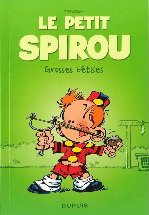 Couverture de l'album Le Petit Spirou Albums publicitaires pour Quick Grosses bêtises