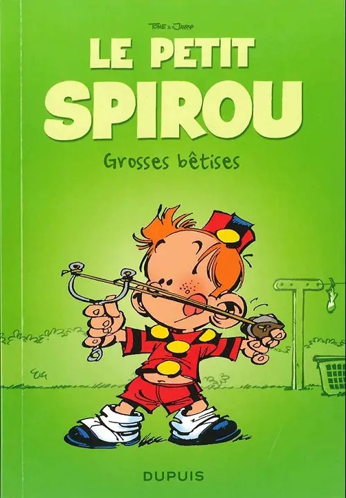Couverture de l'album Le Petit Spirou Albums publicitaires pour Quick Grosses bêtises