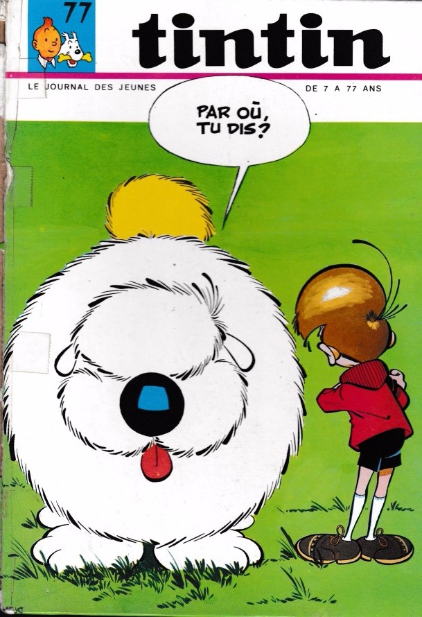 Couverture de l'album Tintin Tome 77 Tintin abum du journal (n°1030 à 1041)