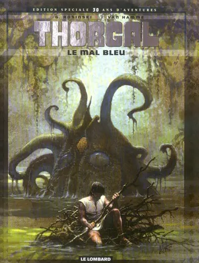 Couverture de l'album Thorgal Tome 25 Le mal bleu