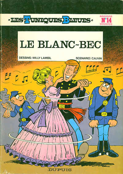 Couverture de l'album Les Tuniques Bleues Tome 14 Le blanc-bec