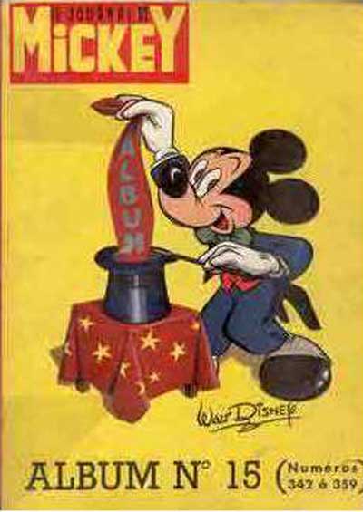 Couverture de l'album Le Journal de Mickey Album N° 15