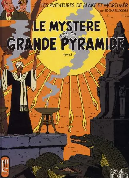 Couverture de l'album Blake et Mortimer Tome 5 Le Mystère de la Grande Pyramide - Tome 2