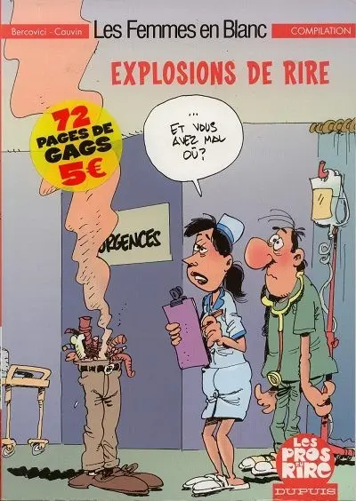 Couverture de l'album Les Femmes en Blanc Explosions de rire