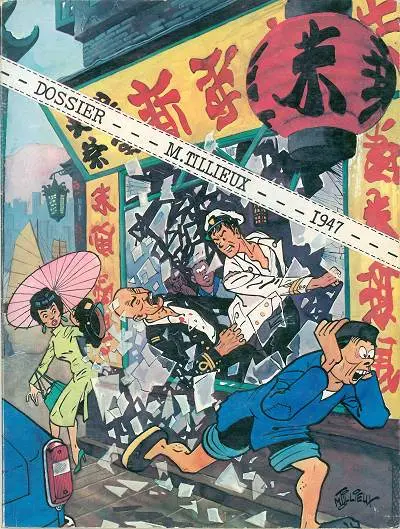 Couverture de l'album Les aventures de Bob Bang Tome 1 Dossier M. Tillieux 1947