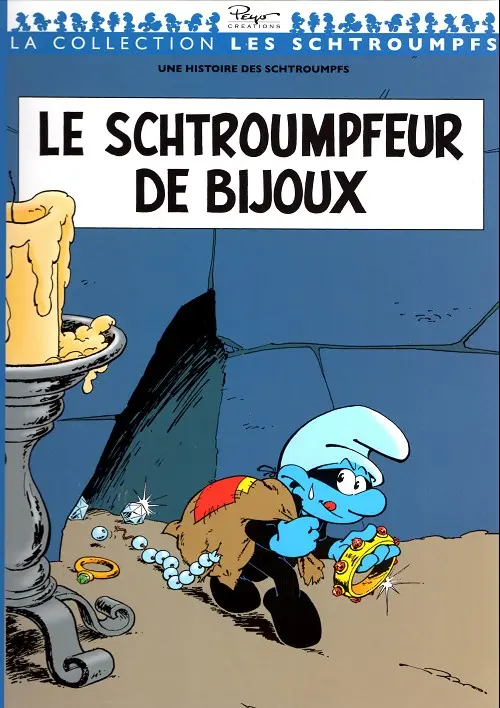 Couverture de l'album Les Schtroumpfs Tome 14 Le schtroumpfeur de bijoux