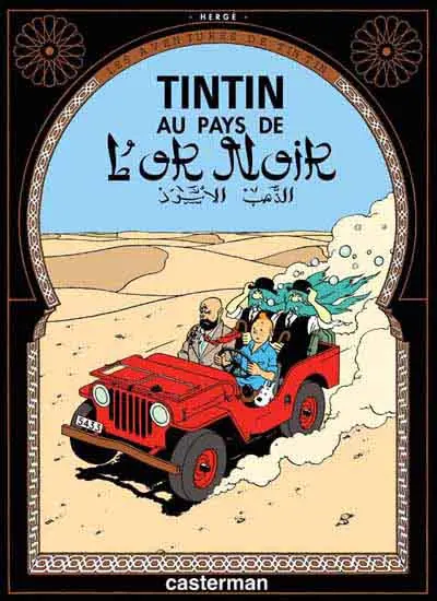 Couverture de l'album Tintin Tome 15 Au pays de l'or noir