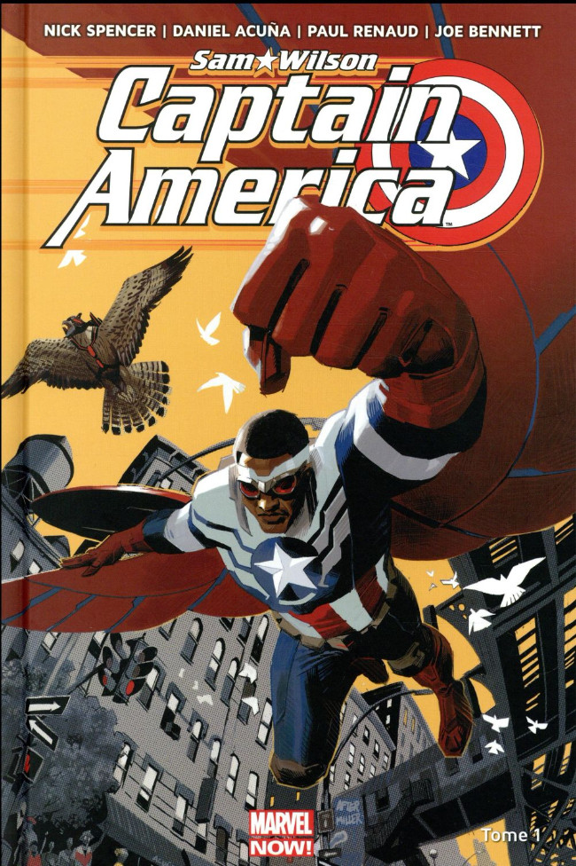 Couverture de l'album Captain America : Sam Wilson Tome 1 Pas mon Captain America