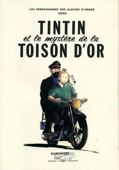 Couverture de l'album Tintin Tintin et le mystère de la toison d'or