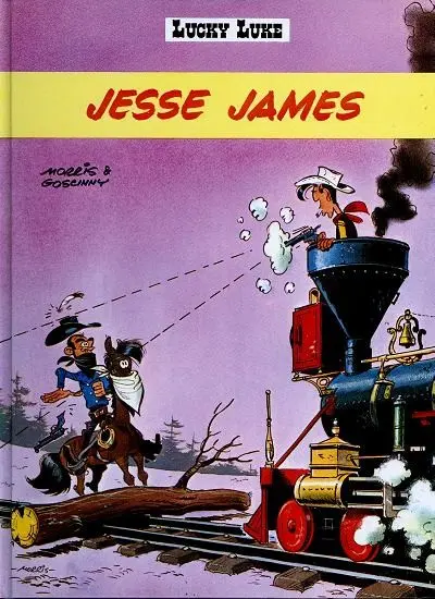 Couverture de l'album Lucky Luke Tome 35 Jesse James
