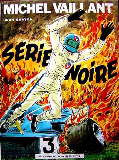 Couverture de l'album Michel Vaillant Tome 23 Série noire