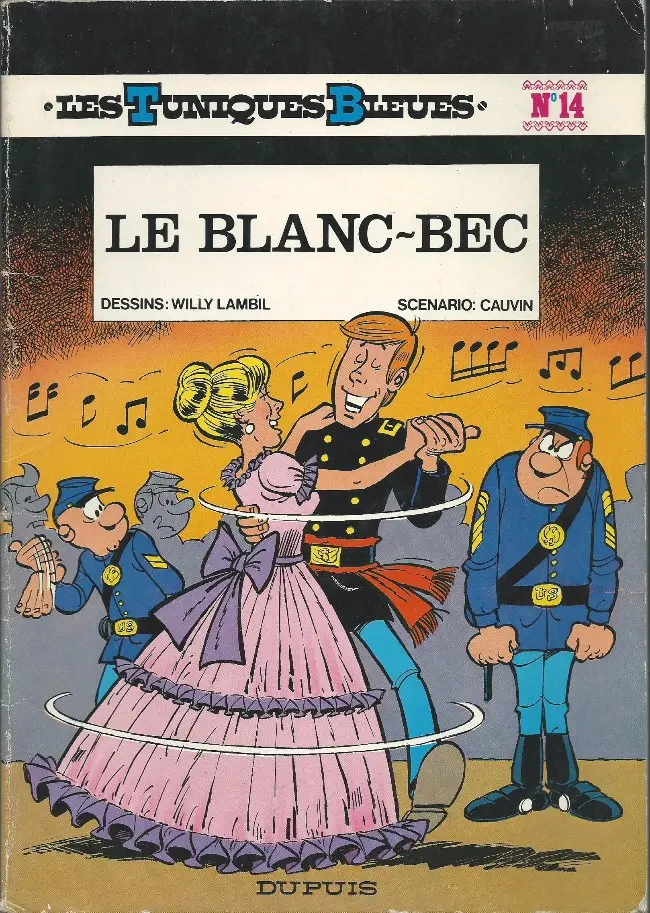 Couverture de l'album Les Tuniques Bleues Tome 14 Le blanc-bec
