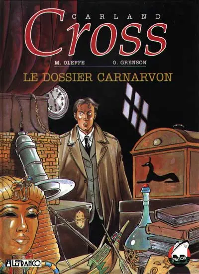 Couverture de l'album Carland Cross Tome 2 Le dossier Carnarvon