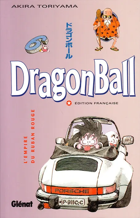 Couverture de l'album Dragon Ball (sens français) Tome 6 L'Empire du Ruban Rouge