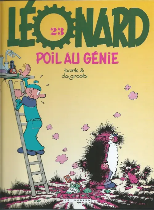 Couverture de l'album Léonard Tome 23 Poil au génie