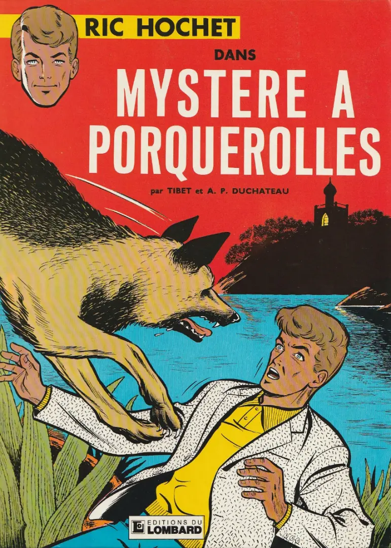 Couverture de l'album Ric Hochet Tome 2 Mystère à Porquerolles
