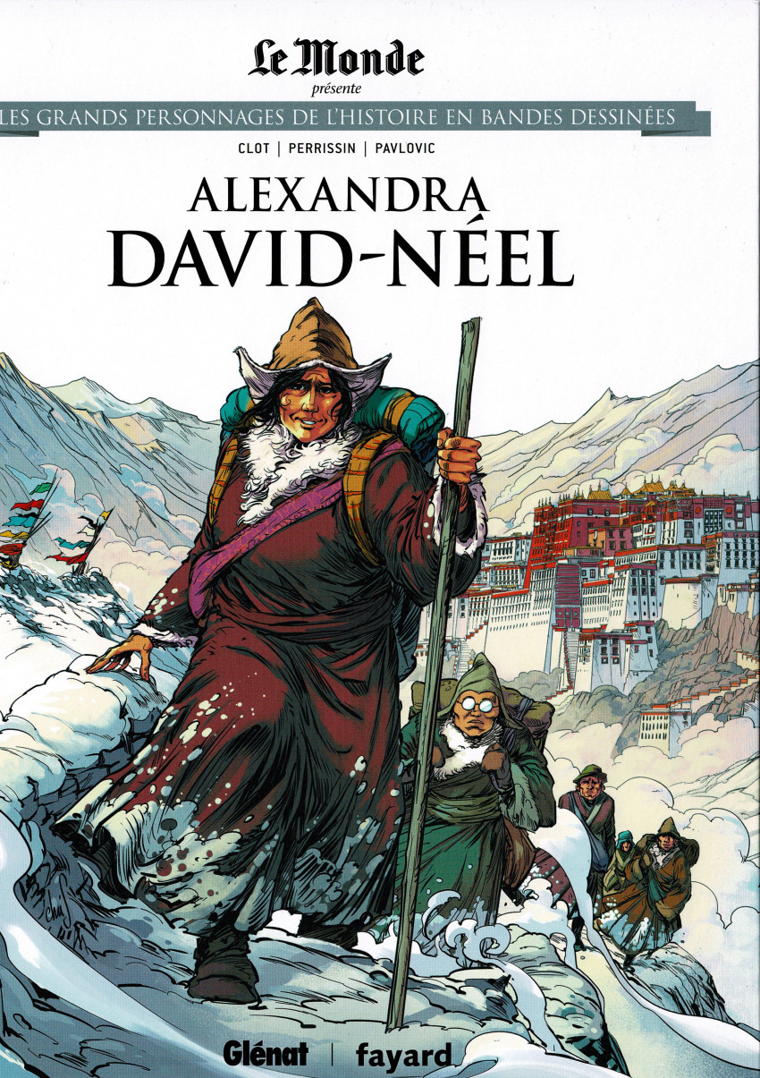 Couverture de l'album Les grands personnages de l'Histoire en bandes dessinées Tome 43 Alexandra David-Néel