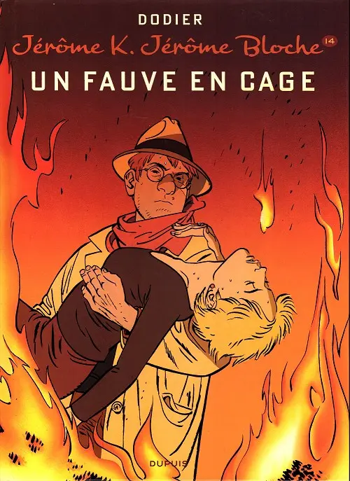 Couverture de l'album Jérôme K. Jérôme Bloche Tome 14 Un fauve en cage