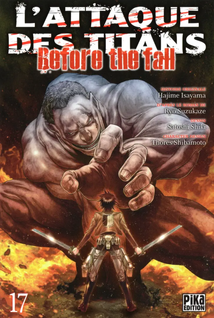 Couverture de l'album L'Attaque des Titans - Before The Fall 17