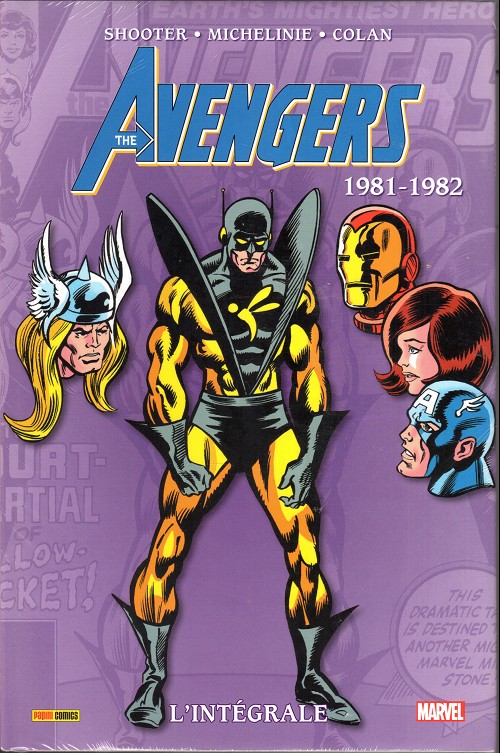 Couverture de l'album The Avengers - L'intégrale Tome 18 1981-1982