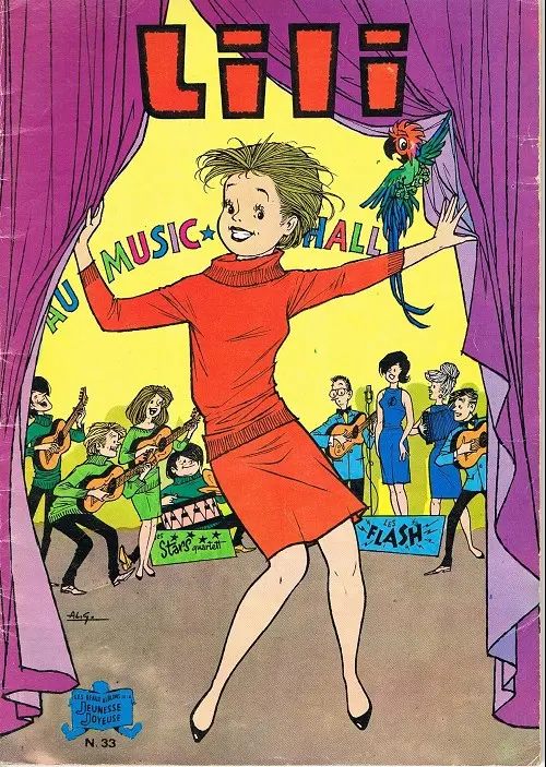 Couverture de l'album Lili Tome 33 Au Music-Hall