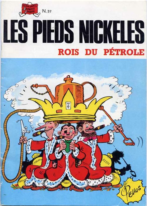 Couverture de l'album Les Pieds Nickelés Tome 37 Les Pieds Nickelés rois du pétrole