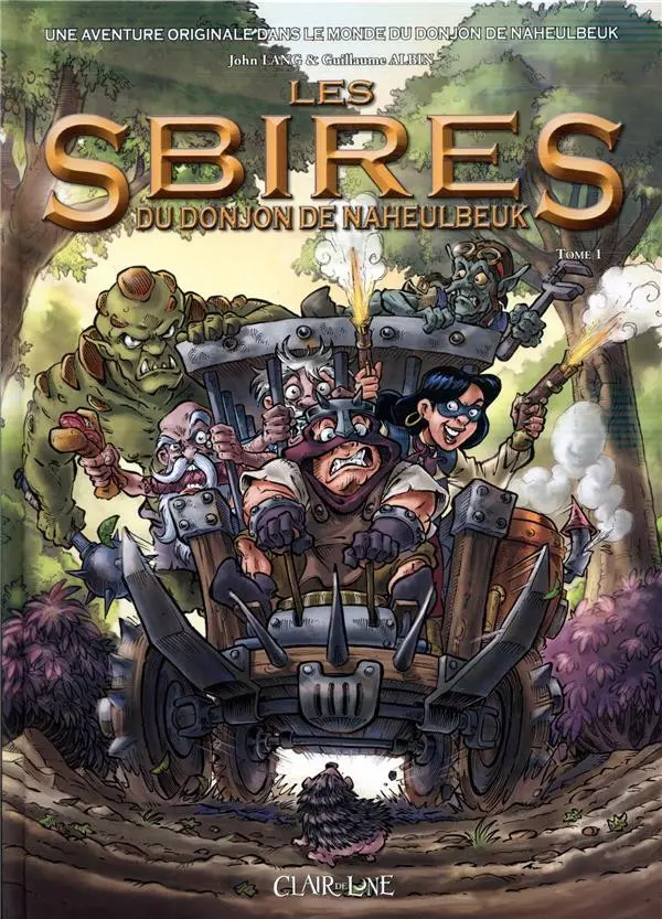 Couverture de l'album Les sbires du donjon de Naheulbeuk Tome 1